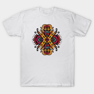 Camel Lion abstract art tattoo illustration T-Shirt